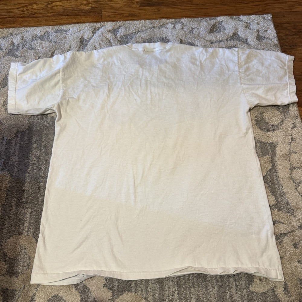 Hard Rock Cafe Save The Planet Barbados Vintage White T-Shirt Tee Size XLarge - Picture 6 of 6